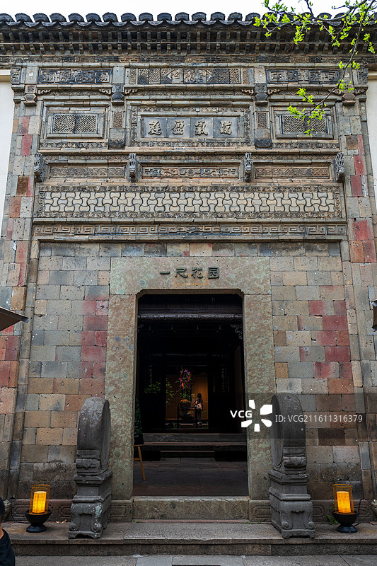 浙江诸暨西施故里鸬鹚湾古渔村图片素材