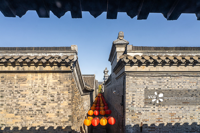 扬州重构冰瓯馆百年老宅民宿图片素材