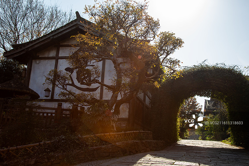 江苏省常州市金坛区东方盐湖城风光图片素材