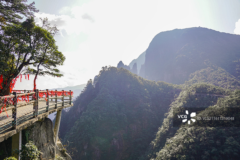 湖南省郴州宜章莽山五指峰自然风光图片素材