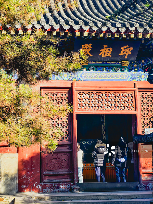 北京道教白云观风景风光图片素材