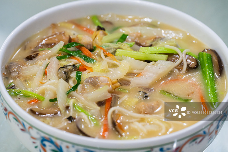 福建莆田闽南菜 莆田卤面 特写 美食 电商图片素材