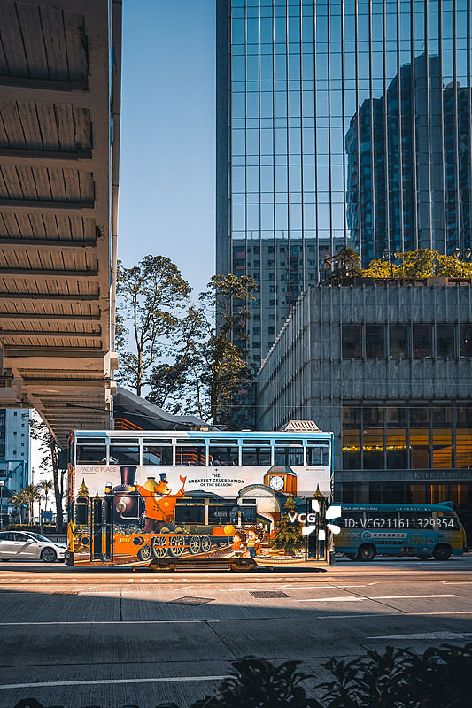 香港叮叮车图片素材
