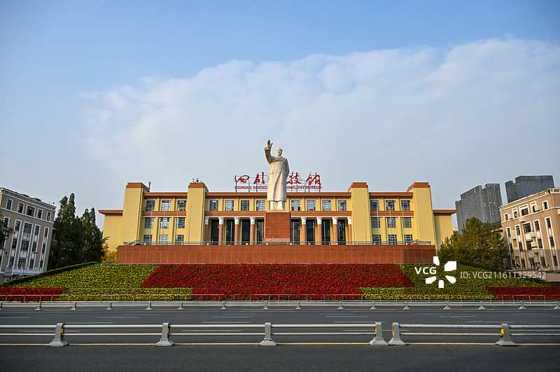 四川省成都市青羊区天府广场图片素材