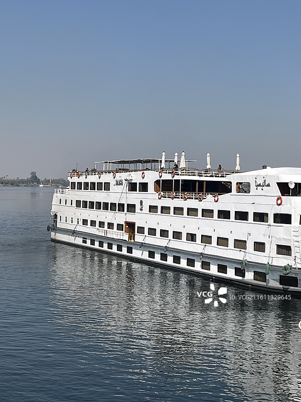 埃及，尼罗河游船/邮轮图片素材