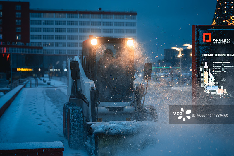 莫斯科郊外的早晨图片素材