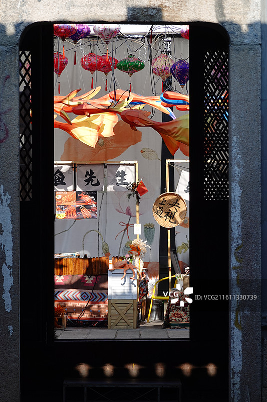 宜兴窑湖小镇图片素材