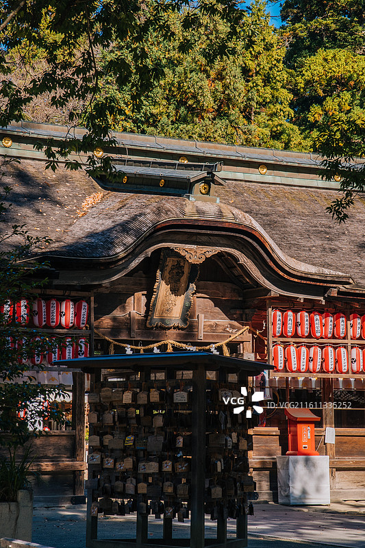 日本 仙台 大崎八幡宫图片素材