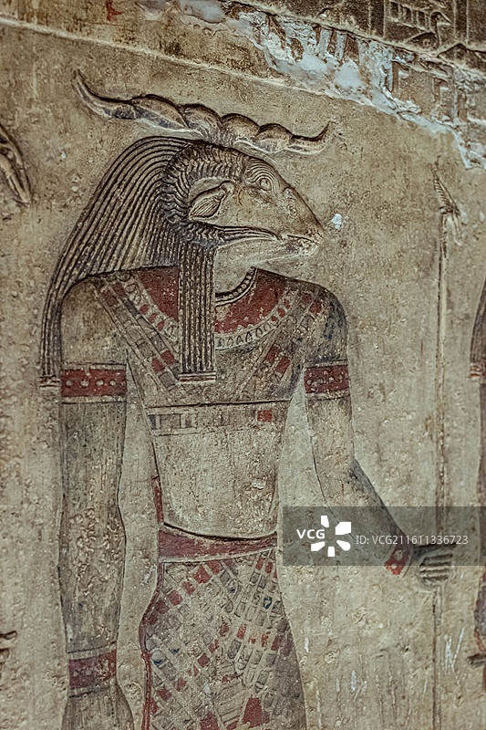 埃及卢克索丹德拉神庙图片素材