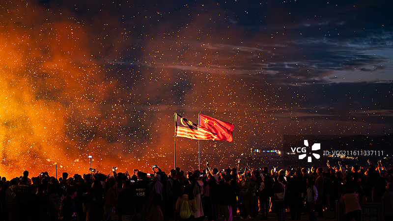 闽南非遗送王船 厦门图片素材