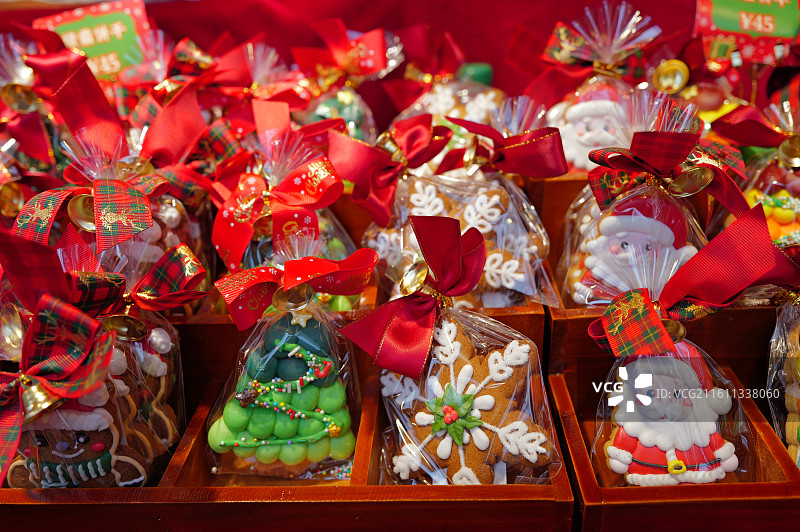 圣诞集市 圣诞曲奇 圣诞树 圣诞树饼干 圣诞老人饼干 圣诞节 雪花曲奇饼图片素材