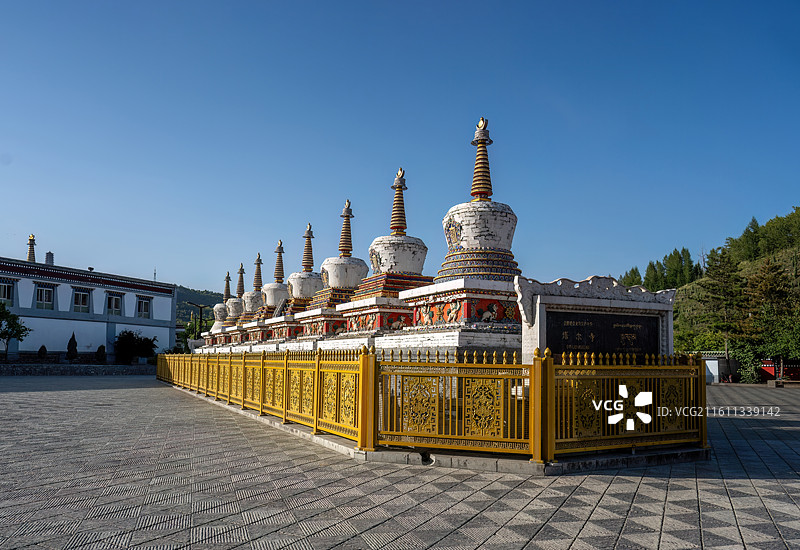 青海省西宁市湟中区塔尔寺景观图片素材