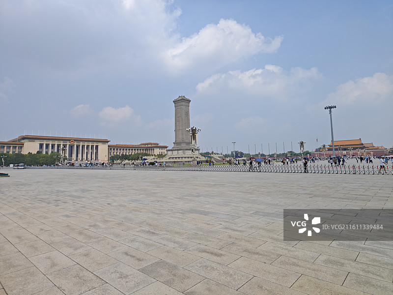 北京人民英雄纪念碑构筑物图片素材