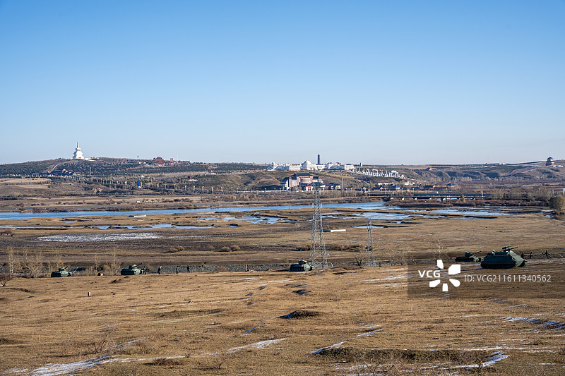 世界反法西斯战争海拉尔纪念园图片素材