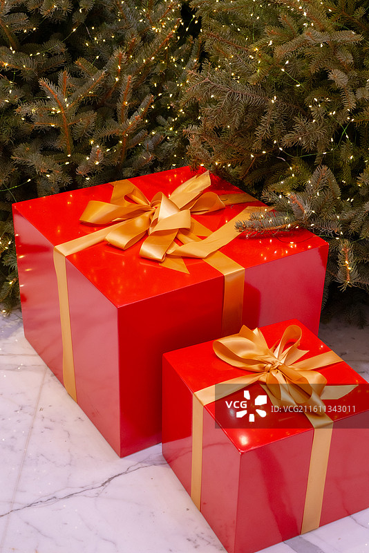 圣诞节节日装扮圣诞节礼物图片素材