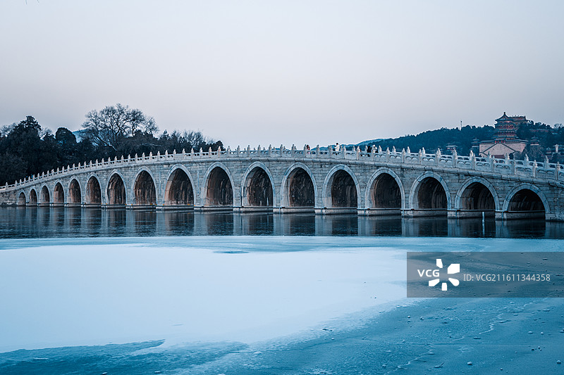 冬日颐和园图片素材