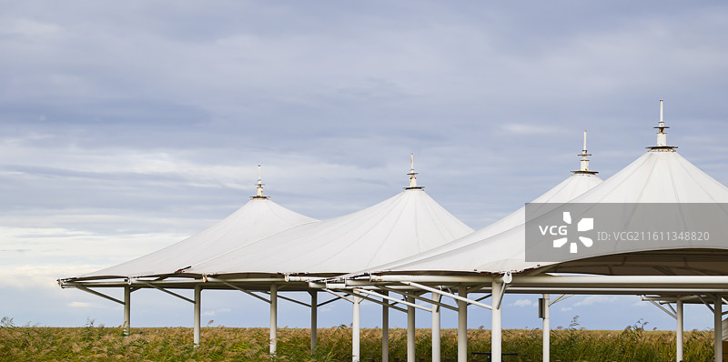 扎龙自然保护区扎龙湿地的建筑和雕塑图片素材