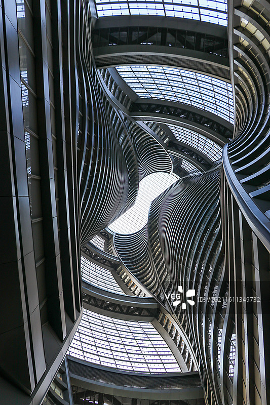 丽泽SOHO·世界最高中庭图片素材