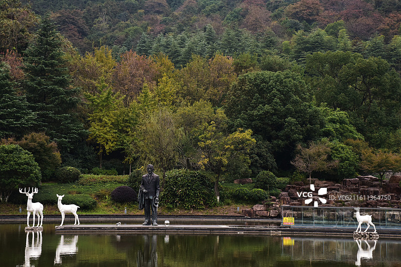 湖州梁希国家森林公园梁希纪念馆图片素材