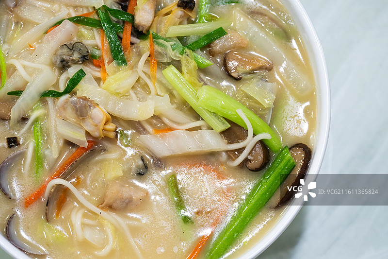 福建莆田闽南菜 莆田卤面 特写 美食 电商图片素材