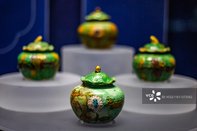 中国南海西北陆坡海域深海考古特展亮相北京大运河博物馆“运河之舟”图片素材