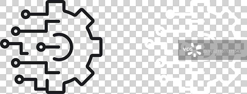 集成细线图标集图片素材