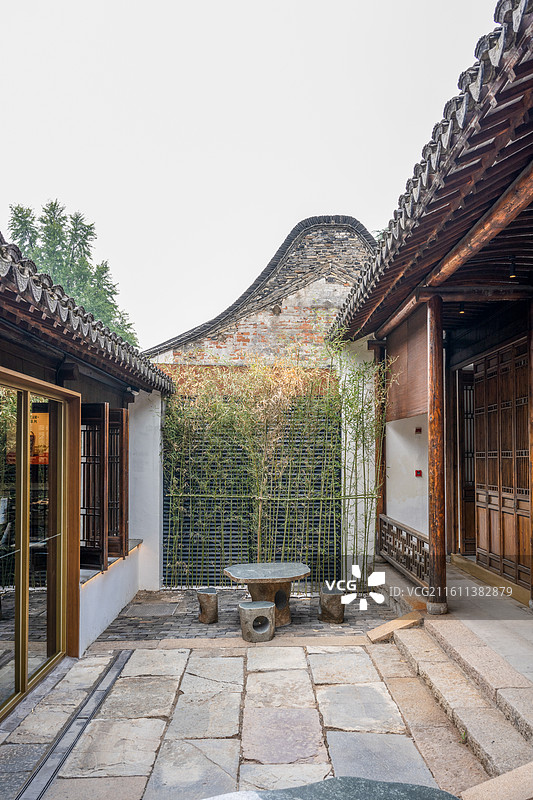 常州青果巷历史文化街区星巴克臻选店图片素材