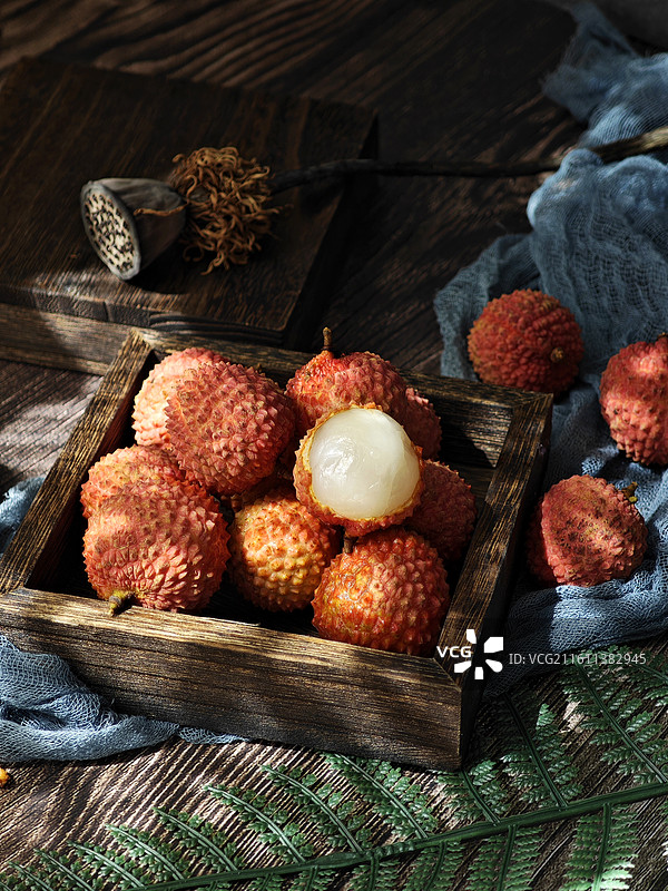 静物：荔枝图片素材