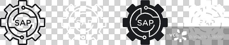 SAP 纤细线条图标集图片素材