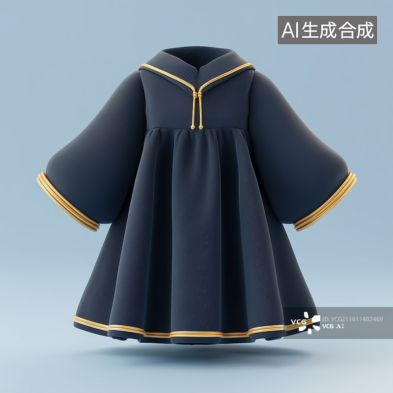 【AI数字艺术】软萌毕业袍图片素材