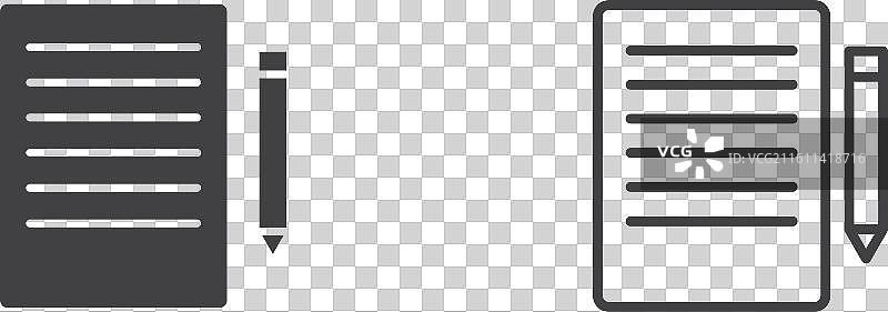 纤细线条图标集图片素材