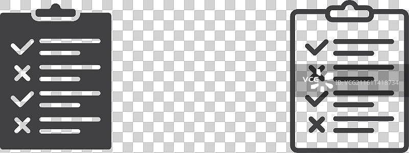 指南细线图标集图片素材