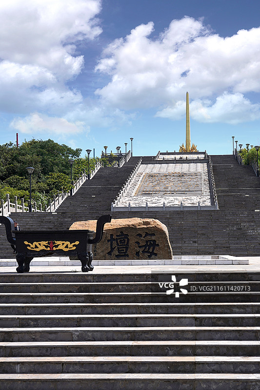 浙江省舟山市岱山县鹿栏晴沙景区图片素材