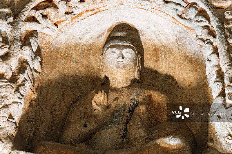 中国山西大同世界文化遗产云冈石窟高清图片图片素材