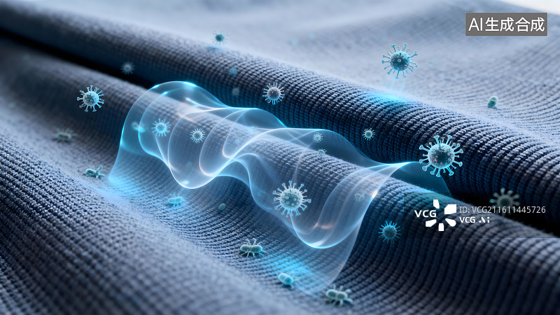 【AI数字艺术】专业抗菌效能图片素材