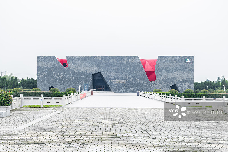 江苏常州溧阳市竹箦镇水西村的新四军江南指挥部纪念馆图片素材