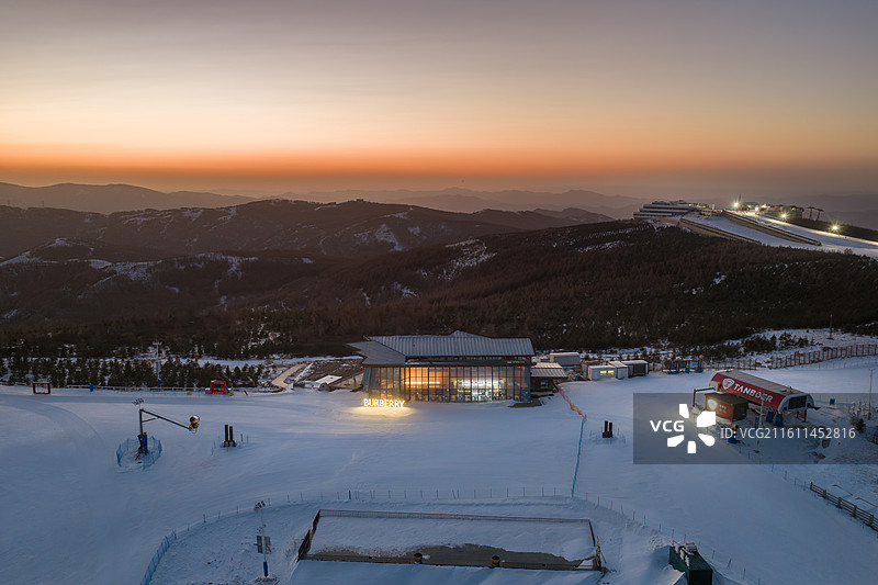 张家口崇礼云顶滑雪场北京冬奥会会场图片素材