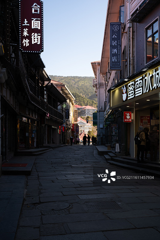 庐山风景区牯岭镇图片素材