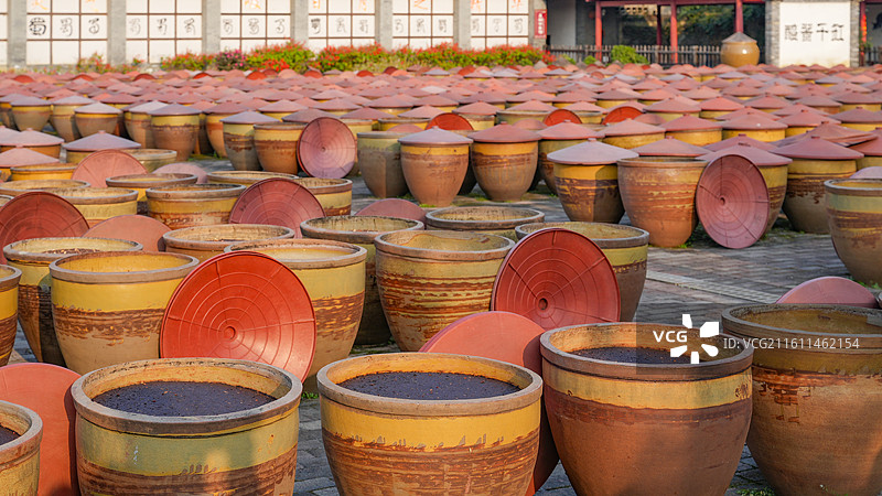 中国四川成都郫都区战旗村郫县豆瓣博物馆图片素材