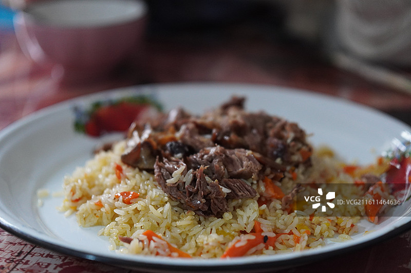新疆手抓饭图片素材