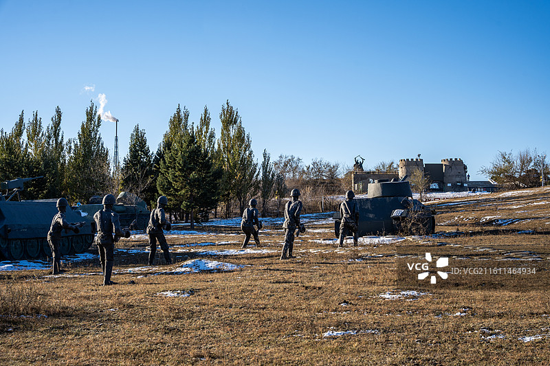 世界反法西斯战争海拉尔纪念园图片素材