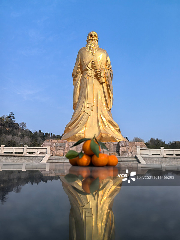 敬献先贤老子图片素材