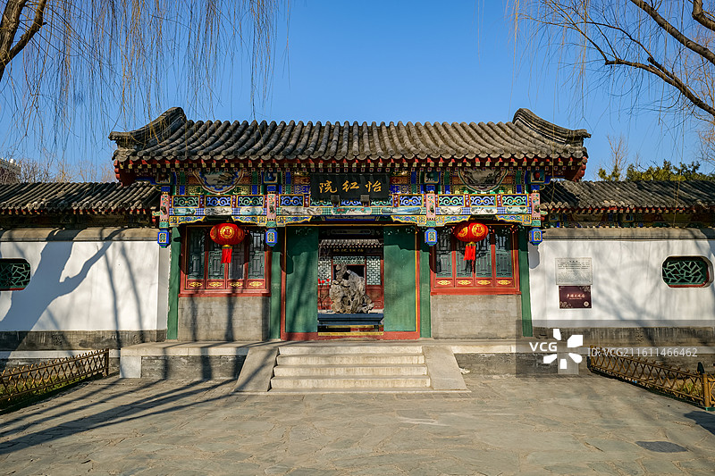 北京大观园怡红院（贾宝玉住所）图片素材