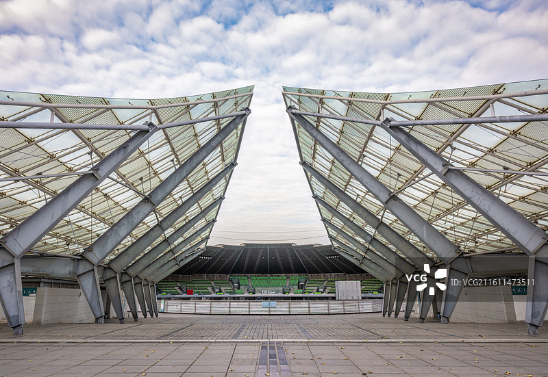 南京奥林匹克体育中心羽毛球馆图片素材