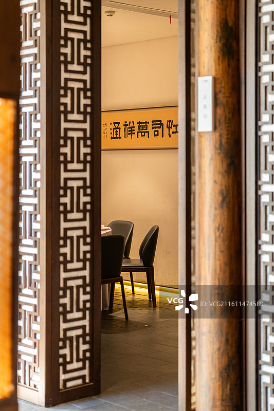 扬州重构冰瓯馆百年老宅民宿图片素材