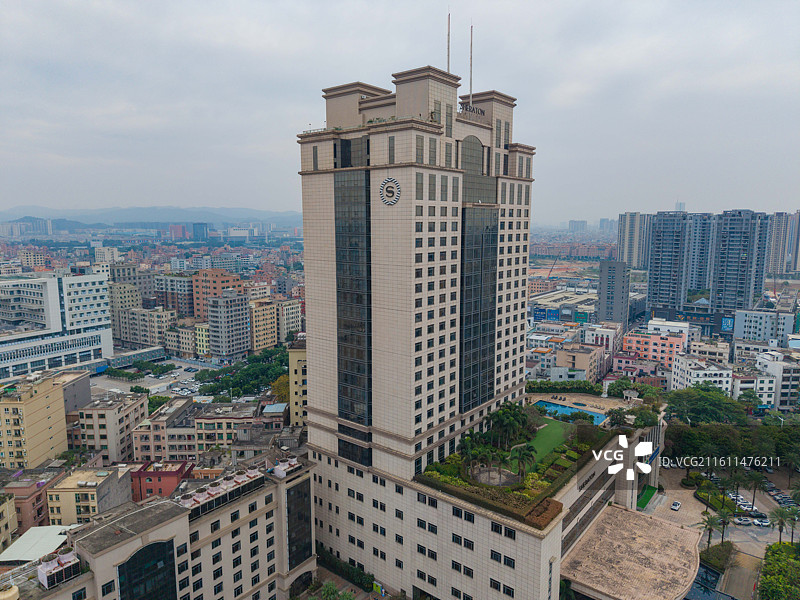 广东省东莞市，厚街镇，厚街国际大酒店图片素材