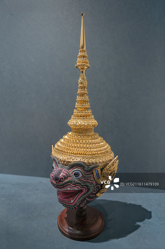 故宫博物院金邻共曜（中泰建交50周年文物特展）--玛哈却普王图片素材