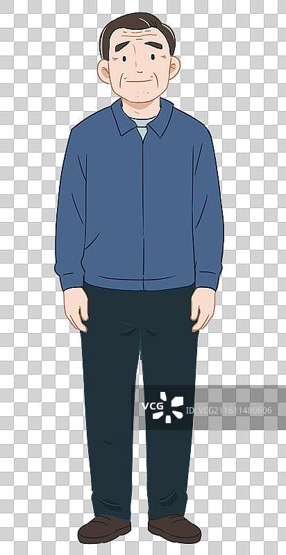 乡村振兴乡下农村农民农业村委会孤寡老人下乡扶贫亲情亲情陪伴亲人家属养老院社区帮扶插画图片素材