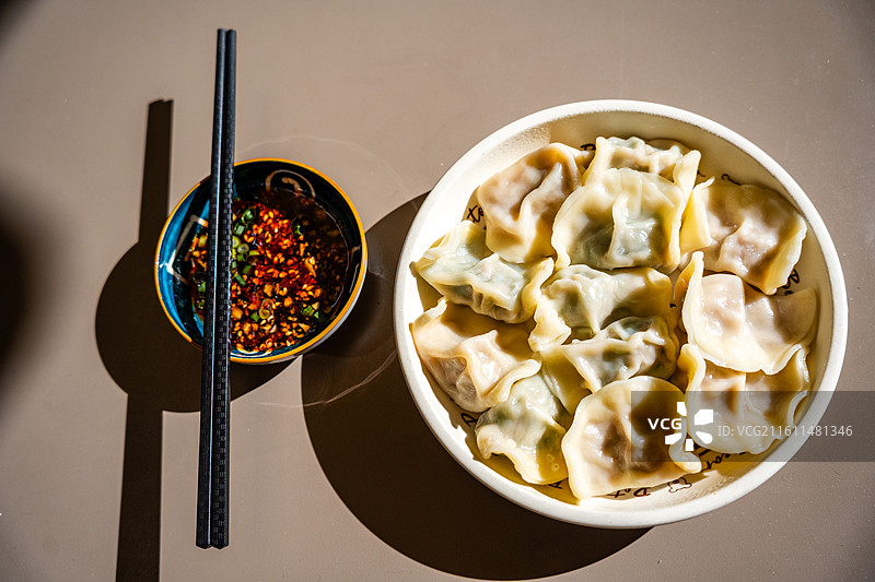 冬至饺子图片素材