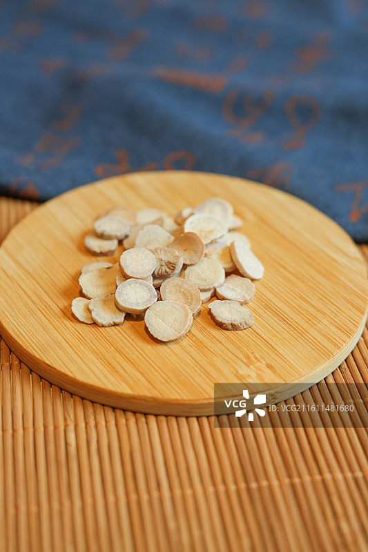 中药材酒黄芩图片素材